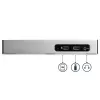 StarTech.com USB 3.0 Dock su dviem monitoriais – HDMI ir DVI/VGA, 6 prievadų USB 3.1 Gen 1 5Gbps šakotuvas, GbE, garsas – universalus Type-A dokas, Windows ir Mac
