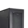 StarTech.com 4-Post 42U serverio stovas, 19 colių duomenų stovas kompiuteriams / AV / IT įrangai montuoti, serverio korpusas su ratukais, pilno dydžio pramoninis tinklo saugojimas
