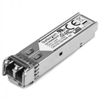 StarTech.com GLC-SX-MM-RGD suderinamas SFP modulis - 1000BASE-SX, 1GbE, daugiamodis šviesolaidis, LC, 550 m, 850 nm, DDM
