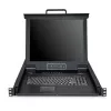 StarTech.com 8 prievadų stelažinis KVM konsolė su 6 pėdų kabeliais - integruotas KVM jungiklis su 17 colių LCD monitoriumi - pilnai įrengtas 1U LCD KVM stalčius - OSD KVM - patvarus 50 000 MTBF - USB + VGA palaikymas