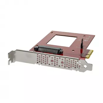 StarTech.com PEX4SFF8639 U.2 į PCIe adapteris 2,5 colio U.2 NVMe SSD – SFF-8639 – x4 PCI Express 4.0