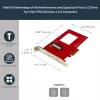 StarTech.com PEX4SFF8639 U.2 į PCIe adapteris 2,5 colio U.2 NVMe SSD – SFF-8639 – x4 PCI Express 4.0