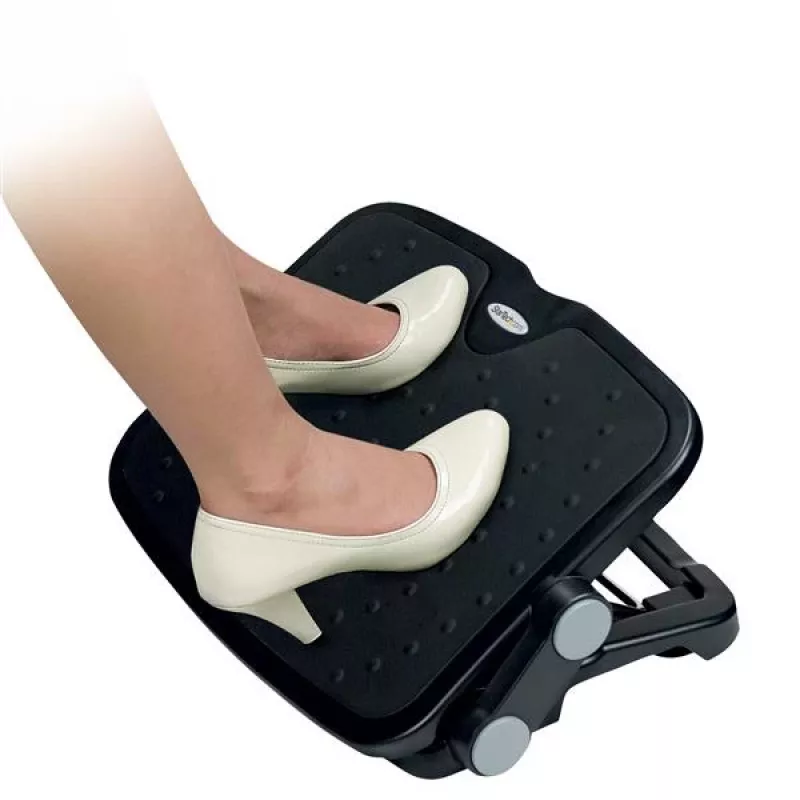 StarTech.com reguliuojama pakojė po stalu, juoda, aliuminis, plastikas, -30 - 0°, RoHS, TAA, REACH, CE, 45 cm, 35 cm