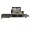 „StarTech.com“ dviejų prievadų 40G QSFP+ tinklo plokštė – „Intel XL710“ atvira QSFP+ konvergencinė adapterė – PCIe 40 gigabitų Ethernet serverio NIC – 40GbE šviesolaidinė LAN plokštė – „Dell PowerEdge HPE ProLiant“