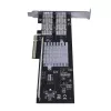 „StarTech.com“ dviejų prievadų 40G QSFP+ tinklo plokštė – „Intel XL710“ atvira QSFP+ konvergencinė adapterė – PCIe 40 gigabitų Ethernet serverio NIC – 40GbE šviesolaidinė LAN plokštė – „Dell PowerEdge HPE ProLiant“