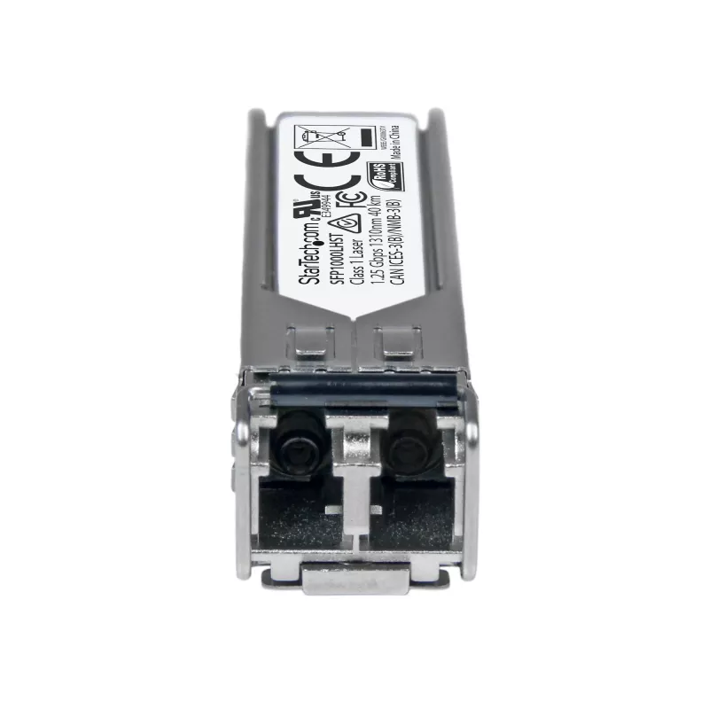 StarTech.com MSA suderinamas SFP siųstuvas-imtuvas - 1000BASE-LH - 1 GbE vienmodis šviesolaidis (SMF) optinis siųstuvas-imtuvas - 1GE Gigabit Ethernet SFP - LC 40 km - 1310 nm - DDM