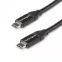 StarTech.com USB-C į USB-C laidas su 5A PD - vyriškas/vyriškas - 0,5 m - USB 2.0 - USB-IF sertifikuotas