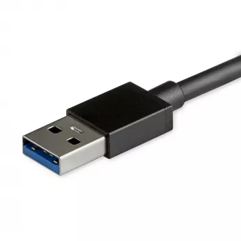 StarTech.com 4 prievadų USB 3.0 šakotuvas – USB-A į 4x USB 3.0 Type-A su atskirais įjungimo/išjungimo jungikliais – SuperSpeed 5Gbps USB 3.1/3.2 Gen 1 – maitinamas iš USB magistralės – nešiojamas – 25 cm integruotas kabelis