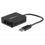 „StarTech.com“ USB į šviesolaidžio keitiklis – 100Mbps – USB 2.0 į šviesolaidžio tinklo adapteris – 100Base-FX SC moteriškas duplex daugiamodis šviesolaidis – 2 km – kompaktiškas USB į šviesolaidžio LAN