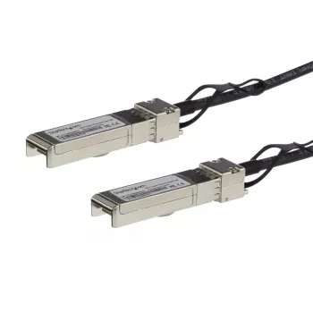 StarTech.com MSA suderinamas 3 m 10G SFP+ tiesioginio prijungimo Twinax kabelis - 10 GbE SFP+ vario DAC 10 Gbps mažos galios pasyvus siųstuvas-imtuvas