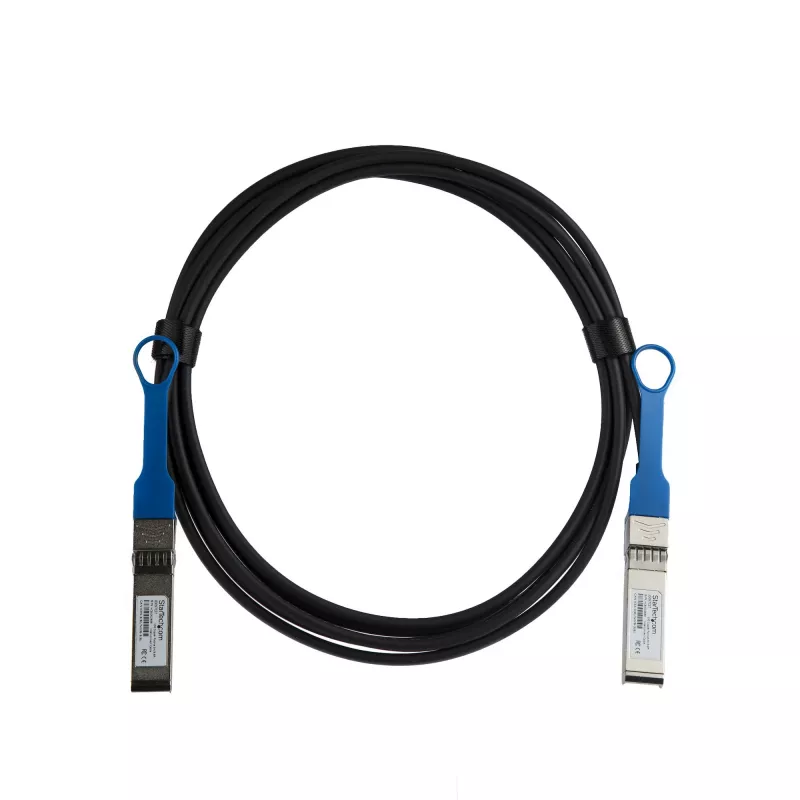 StarTech.com HPE JD097C suderinamas 3 m 10G SFP+ tiesioginio prijungimo varinis kabelis Twinax – 10GbE SFP+ varinis DAC 10 Gbps mažos galios pasyvus mini GBIC siųstuvas-imtuvas DAC Firepower A5500 5800