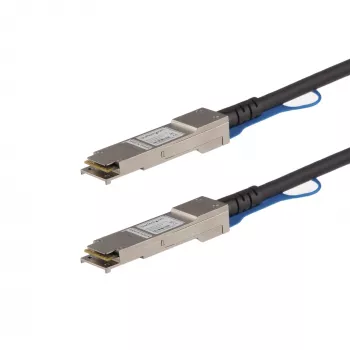 StarTech.com Juniper EX-QSFP-40GE-DAC-50CM suderinamas 0,5 m 40G QSFP+ į QSFP+ tiesioginio prijungimo varinis kabelis Twinax - 40GbE QSFP+ vario DAC 40 Gbps mažos galios pasyvus siųstuvas-imtuvas modulis DAC