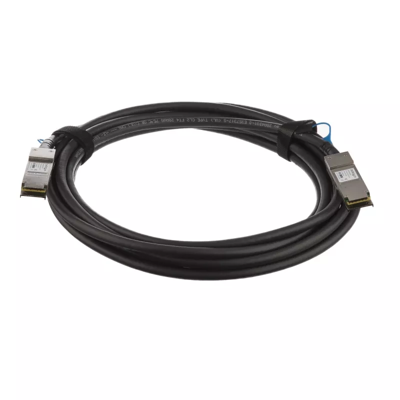 StarTech.com MSA suderinamas 5 m 40G QSFP+ į QSFP+ tiesioginio prijungimo varinis DAC kabelis Twinax - 40 GbE QSFP+ varinis DAC 40 Gbps mažos galios pasyvus siųstuvas