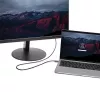 StarTech.com 2 m USB-C į HDMI laidas – 4K 60Hz USB Type-C į HDMI 2.0 vaizdo adapterio laidas – suderinamas su Thunderbolt 3 – nešiojamas kompiuteris prie HDMI monitoriaus / ekrano – DP 1.2 Alt Mode HBR2 – juodas
