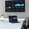 StarTech.com 2 m USB-C į HDMI laidas – 4K 60Hz USB Type-C į HDMI 2.0 vaizdo adapterio laidas – suderinamas su Thunderbolt 3 – nešiojamas kompiuteris prie HDMI monitoriaus / ekrano – DP 1.2 Alt Mode HBR2 – juodas