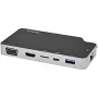 StarTech.com USB-C kelių prievadų adapteris - USB-C į 4K HDMI arba VGA vaizdą su 100W Power Delivery perdavimu, 2 prievadų 10Gbps USB šakotuvas, MicroSD, GbE - USB 3.1 Gen 2 Type-C mini/kelioninis dokas
