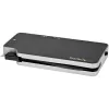 StarTech.com USB-C kelių prievadų adapteris - USB-C į 4K HDMI arba VGA vaizdą su 100W Power Delivery perdavimu, 2 prievadų 10Gbps USB šakotuvas, MicroSD, GbE - USB 3.1 Gen 2 Type-C mini/kelioninis dokas