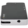 StarTech.com USB-C kelių prievadų adapteris - USB-C į 4K HDMI arba VGA vaizdą su 100W Power Delivery perdavimu, 2 prievadų 10Gbps USB šakotuvas, MicroSD, GbE - USB 3.1 Gen 2 Type-C mini/kelioninis dokas