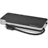 StarTech.com USB-C kelių prievadų adapteris - USB-C į 4K HDMI arba VGA vaizdą su 100W Power Delivery perdavimu, 2 prievadų 10Gbps USB šakotuvas, MicroSD, GbE - USB 3.1 Gen 2 Type-C mini/kelioninis dokas