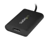 StarTech.com USB 3.0 į DisplayPort adapteris, USB DP monitoro keitiklis, 4K (palaiko tik Windows, nepalaiko macOS/ChromeOS/Linux) - TAA