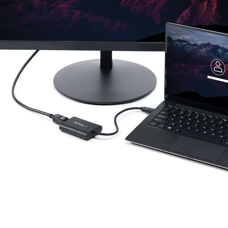 StarTech.com USB 3.0 į DisplayPort adapteris, USB DP monitoro keitiklis, 4K (palaiko tik Windows, nepalaiko macOS/ChromeOS/Linux) - TAA