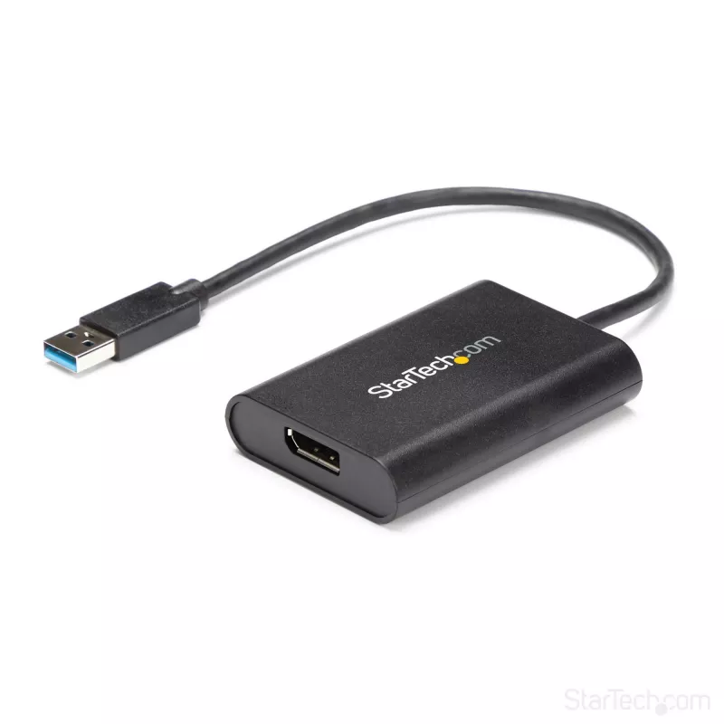 StarTech.com USB 3.0 į DisplayPort adapteris, USB DP monitoro keitiklis, 4K (palaiko tik Windows, nepalaiko macOS/ChromeOS/Linux) - TAA
