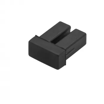 StarTech.com LC SFP dulkių dangteliai - 10 vnt., LC, guma, juodi, tinklo jungikliui, 18 mm, 15 mm
