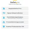 StarTech.com HDMI over IP Extender rinkinys su vaizdo sienos palaikymu - 1080p