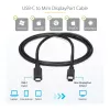 StarTech.com USB-C į Mini DisplayPort laidas, 1,8 m, 4K 60Hz, juodas