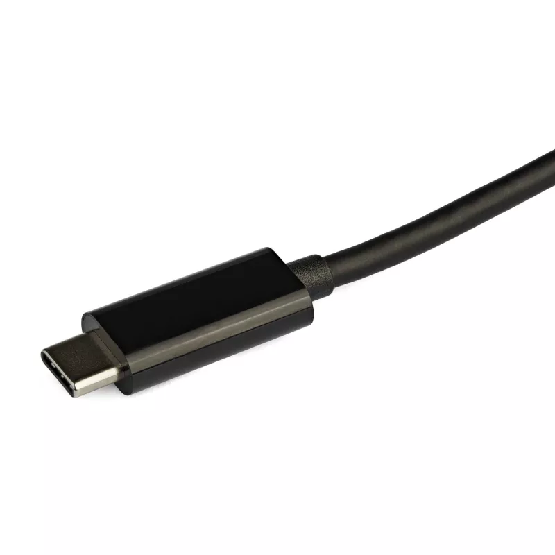 StarTech.com USB-C kelių prievadų adapteris - Mini USB-C dokas su VGA 1080p vaizdu, 60W galios perdavimu, USB 3.1 Gen 1 Type-A 5Gbps, Gigabit Ethernet - Doko stotelė