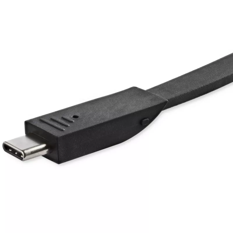 StarTech.com USB-C kelių prievadų adapteris – nešiojamas USB-C dokas su 4K HDMI, 100W PD 3.0 perdavimu, 1x USB-A, 1x USB-C, GbE, Thunderbolt 3 ir USB Type-C nešiojamojo kompiuterio kelioninis dokas, skirtas Mac ir Windows