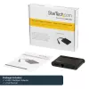 StarTech.com USB-C kelių prievadų adapteris – nešiojamas USB-C dokas su 4K HDMI, 100W PD 3.0 perdavimu, 1x USB-A, 1x USB-C, GbE, Thunderbolt 3 ir USB Type-C nešiojamojo kompiuterio kelioninis dokas, skirtas Mac ir Windows