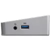StarTech.com 4K USB-C dokų stotelė, trys UHD 4K monitoriai, Mac ir Windows, USB C į HDMI ir DisplayPort, 100 W galios tiekimas, 5x USB 5Gbps šakotuvas - TAA