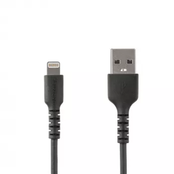 StarTech.com 1 m USB-A į Lightning laidas – tvirtas aramido pluošto laidas, MFi sertifikuotas, iPad/iPhone 12