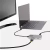 StarTech.com USB-C multiport adapteris - USB-C į 4K 60Hz HDMI 2.0, 100W Power Delivery perdavimas - 3 prievadų 10Gbps USB šakotuvas - Nešiojama USB Type-C mini dokų stotelė - 25 cm laidas