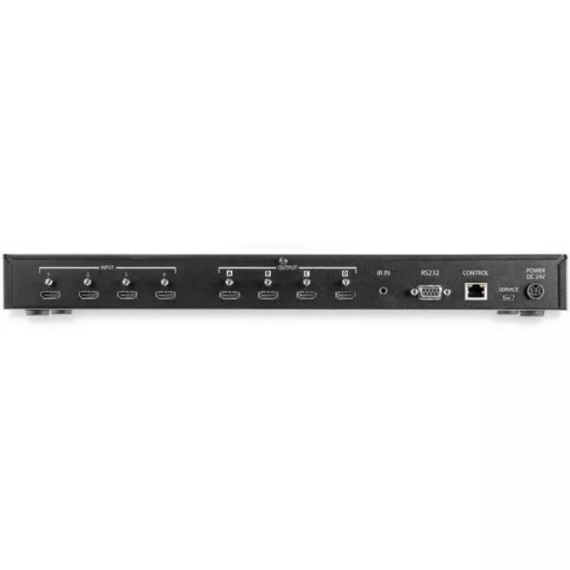 StarTech.com 4x4 HDMI matricinis jungiklis su garsu ir Ethernet valdymu – 4K 60Hz