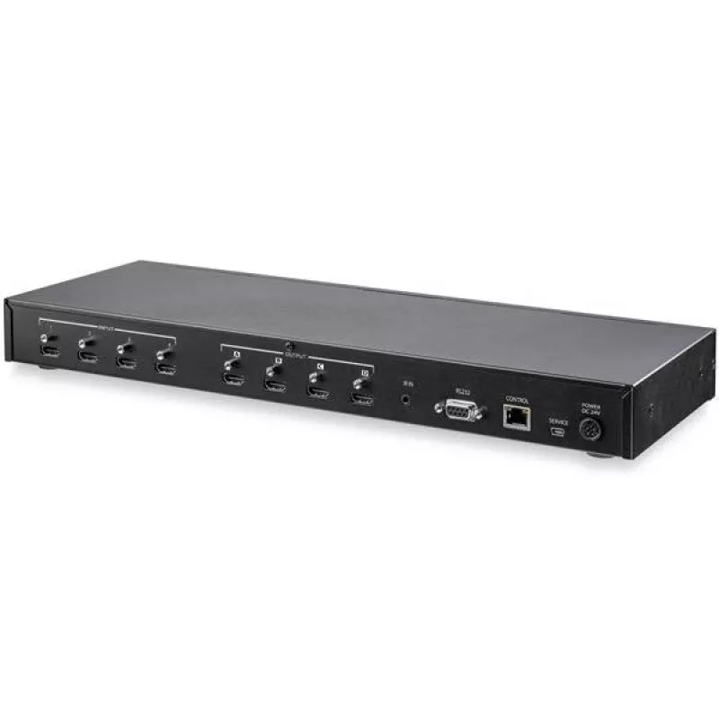 StarTech.com 4x4 HDMI matricinis jungiklis su garsu ir Ethernet valdymu – 4K 60Hz