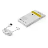StarTech.com 1 m USB A – Lightning laidas, baltas, 90° kampu, armuotas aramidiniu pluoštu, Apple MFi sertifikuotas