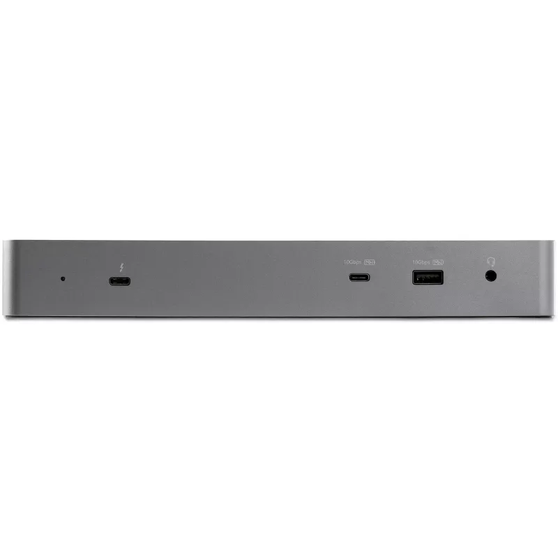 StarTech.com USB-C dokavimo stotelė, skirta MacBook Pro/Air M1/M2/M3/M4, suderinama su Thunderbolt, HDMI/DisplayPort, dviguba 4K 60Hz / viena 8K, USB Type-C, 96W galios tiekimas, USB 10Gbps