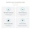 StarTech.com USB-C dokavimo stotelė, skirta MacBook Pro/Air M1/M2/M3/M4, suderinama su Thunderbolt, HDMI/DisplayPort, dviguba 4K 60Hz / viena 8K, USB Type-C, 96W galios tiekimas, USB 10Gbps