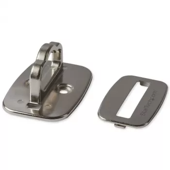 StarTech.com Laptop Cable Lock Anchor - Didelis, Plieninis, Sidabrinis
