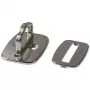 StarTech.com Laptop Cable Lock Anchor - Didelis, Plieninis, Sidabrinis