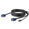 StarTech.com 10 ft (3 m) USB KVM laidas stelažinėms konsolėms