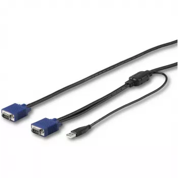 StarTech.com 15 pėdų (4,6 m) USB KVM laidas stelažinėms konsolėms