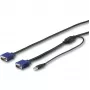 StarTech.com 15 pėdų (4,6 m) USB KVM laidas stelažinėms konsolėms