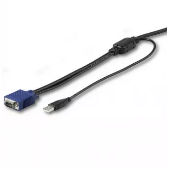 StarTech.com 15 pėdų (4,6 m) USB KVM laidas stelažinėms konsolėms