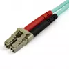 StarTech.com 15m (50ft) LC/UPC į LC/UPC OM3 daugiamodis šviesolaidinis kabelis, pilnas dupleksas 50/125µm, 100G, maži įterpimo nuostoliai, LSZH