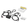 StarTech.com SV211HDUA4K 2 prievadų HDMI KVM jungiklis - 4K 60Hz - kompaktiškas dviejų prievadų UHD/Ultra HD USB stalinis KVM jungiklis su integruotais 1,2 m kabeliais ir garsu - maitinamas per USB - nuotolinis perjungimas - MacBook ThinkPad