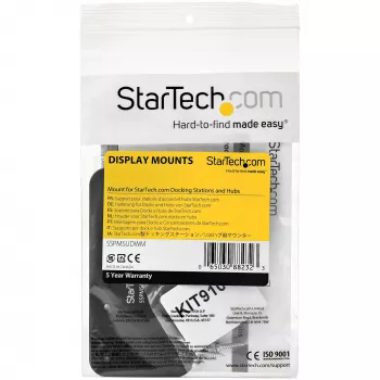 StarTech.com Docking Station Mount - plieninis tvirtinimo rinkinys, juodas
