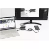 StarTech.com USB-C kelių prievadų adapteris – USB 3.1 Gen 2 10Gbps Type-C mini dokas su 4K 60Hz HDMI/DisplayPort arba 1080p VGA, 75W PD perdavimu, 3 prievadų USB šakotuvu, GbE – mobilioji stotelė